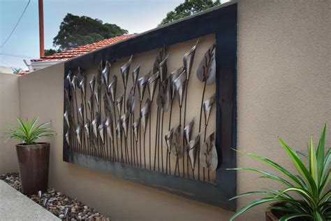 metal outdoor house art|inexpensive metal wall art decor.